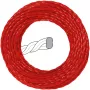 Trimmerfaden geräuscharmer Faden 2,4 mm (15 Meter)
