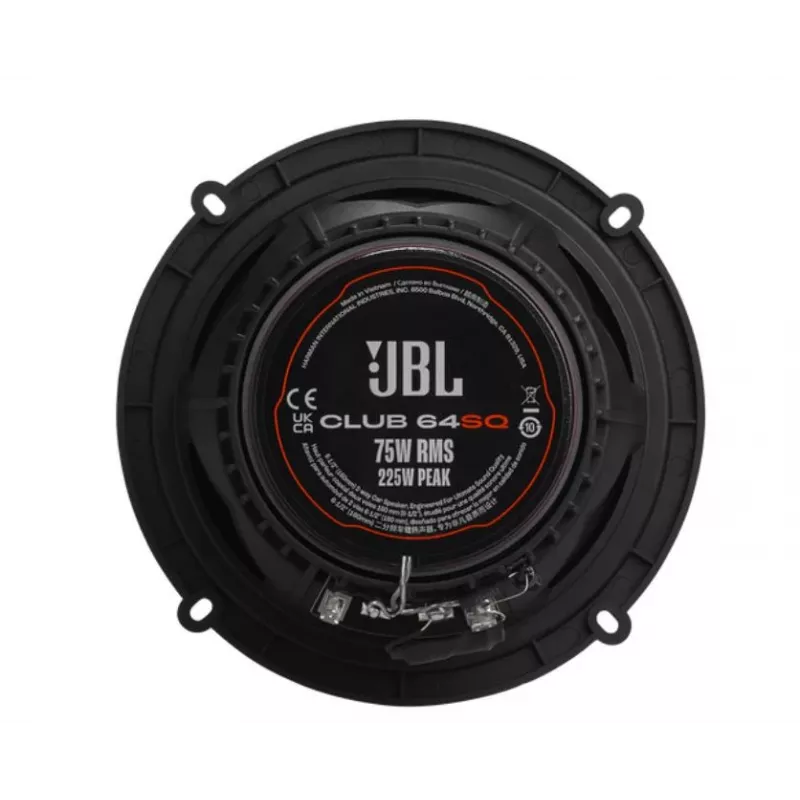 Autolautsprecher 6.5 Club 64SQ/COAXIAL Flat JBLSPKCB64SQ Jbl