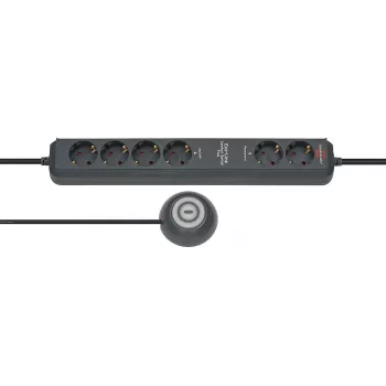 Power Extension Brennenstuhl Eco-Line Comfort Switch 2m 6 AC Outlets