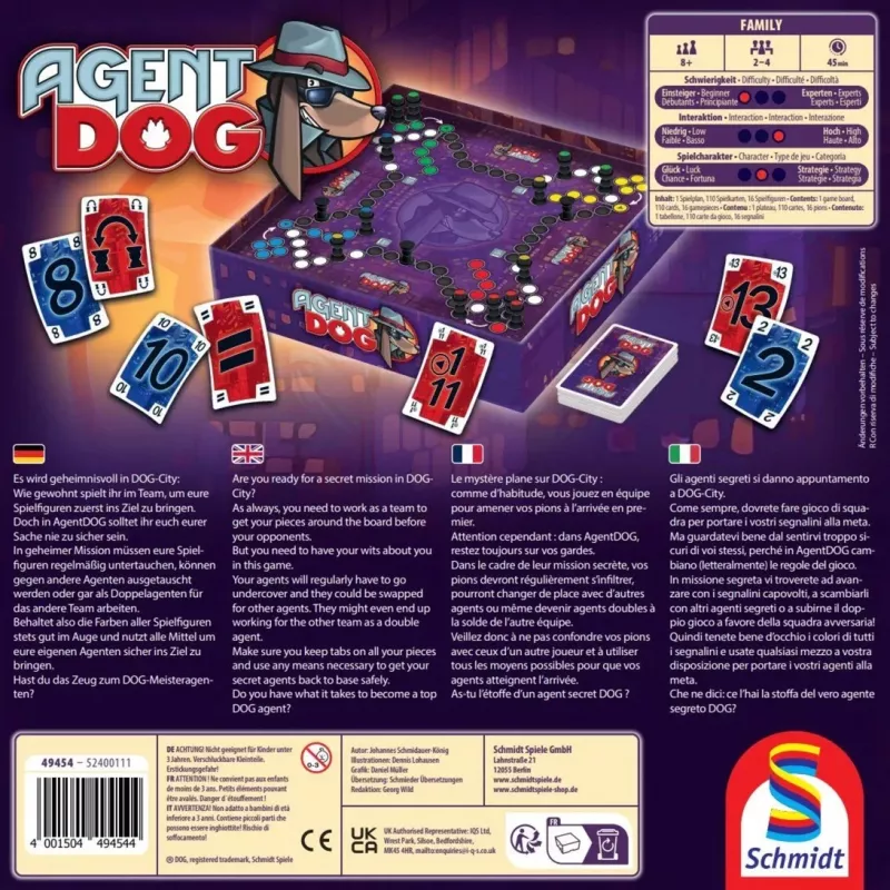 Agent DOG, Brettspiel