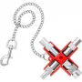 Knipex 00 11 06 Universalschlüssel für Schaltschränke