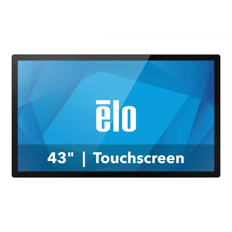 Touchscreen Elo Touch Solutions 4363L 108 cm LED Full HD 450 cd/m² Schwarz