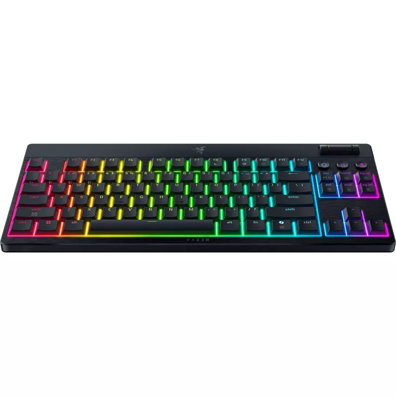 SchwarzWidow V4 Low-Profile TKL HyperSpeed, Gaming-Tastatur Schwarz, DE-Layout, Razer Low-Profile Orange