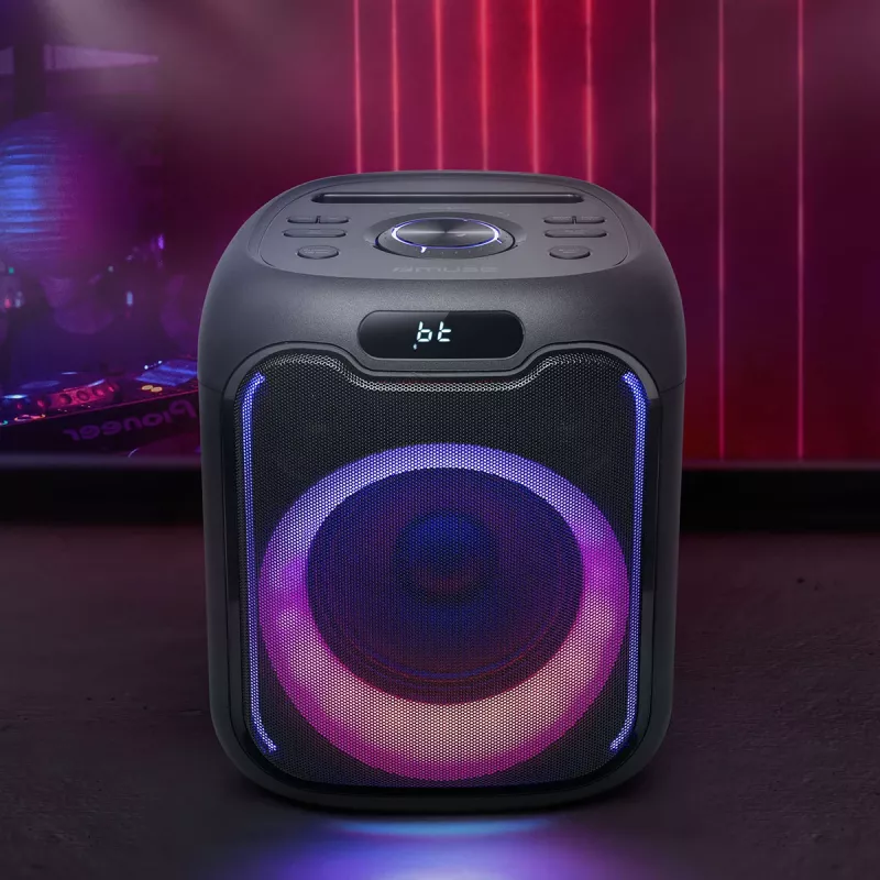 Muse M-1803 DJ tragbarer/Party-Lautsprecher Schwarz 150 W