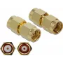 Kabeladapter DeLOCK 89971 SMA RP-SMA Gold