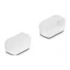 DELOCK Staubschutzkappe für D-Sub 9 D-Sub 15 VGA Stecker 2 Stück transparent