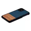 Smartphone-Hülle man and wood für iPhone 11 – Schutzcover in Denim-Schwarz