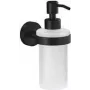 tesa MOON Schwarz 40565-00000-00 Seifenspender 200 ml Schwarz (matt), Glas satiniert (40565-00000-00)