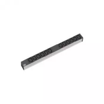Power Distribution Unit Bachmann 333.616 12 AC-Ausgänge 1U Schwarz Grau