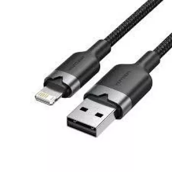 Kabel USB2.0 auf LIGHTNING/1M Schwarz Lanbf Vention