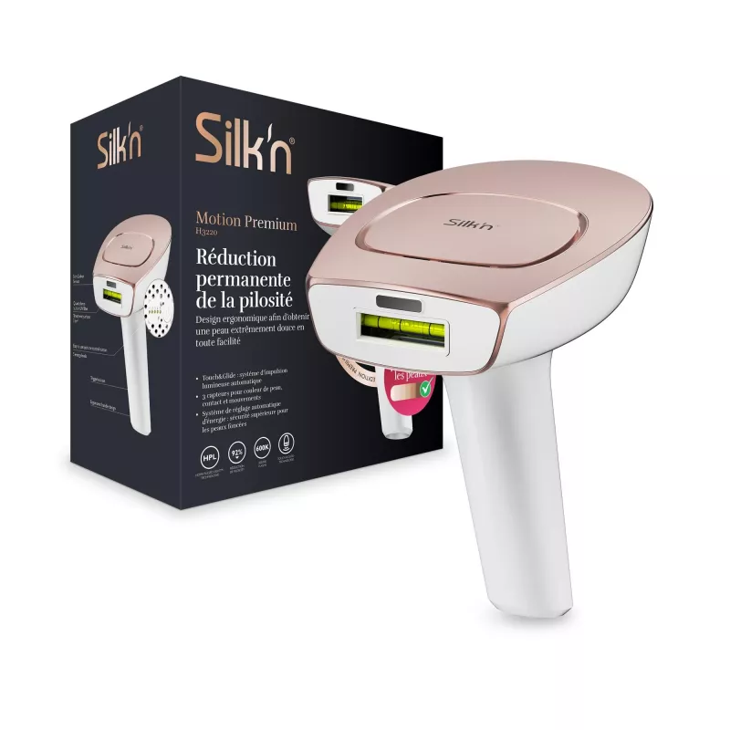 Silk'n Motion Premium MOP1PE4P001 IPL-Haarentfernungsgerät, Roségold
