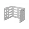 Wandmontage 19 Zoll Rack LANBERG 8U, Tiefe 497×400/240 mm, grau