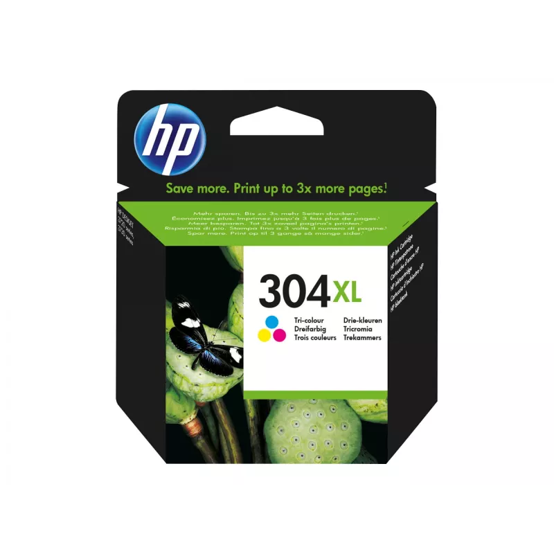 HP 304XL Tri-Color Tintenpatrone Blister
