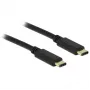 USB-Kabel DeLOCK 2 m 2xUSB2.0-C