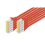 Netzwerkkabel Digitus CAT 6A S/FTP RJ-45 2m Rot