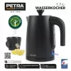Wasserkocher Petra 1,7 l 3 kW matt schwarz