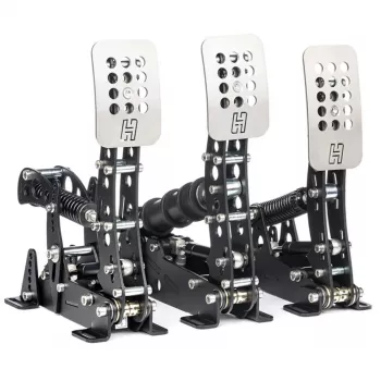 Heusinkveld Ultimate+ 3-Pedal-Set schwarz — Direct-Drive-Sim-Racing-Pedalset, 3 Pedale