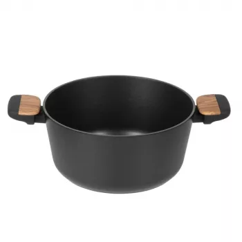 Schmortopf RESTO 93188 Kochtopf für den Herd, 24 cm, 4,4 L