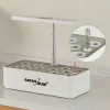 GreenBlue Intelligentes Indoor-Pflanzenanzuchtsystem, SMART-Topf, 4L Fassungsvermögen, für 12 Pflanzen, Vollspektrum-LEDs, GB133