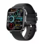 Smartwatch Colmi P80 schwarz – Handgelenk-Wearable, Farbdisplay, Gesundheits- und Aktivitätstracking