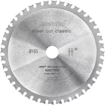 Kreissägeblatt Metabo 628273000 16,5 cm