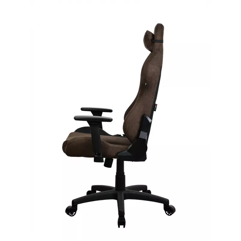 Gaming-Stuhl Arozzi Torretta SuperSoft – ergonomisch braun, stützendes Design