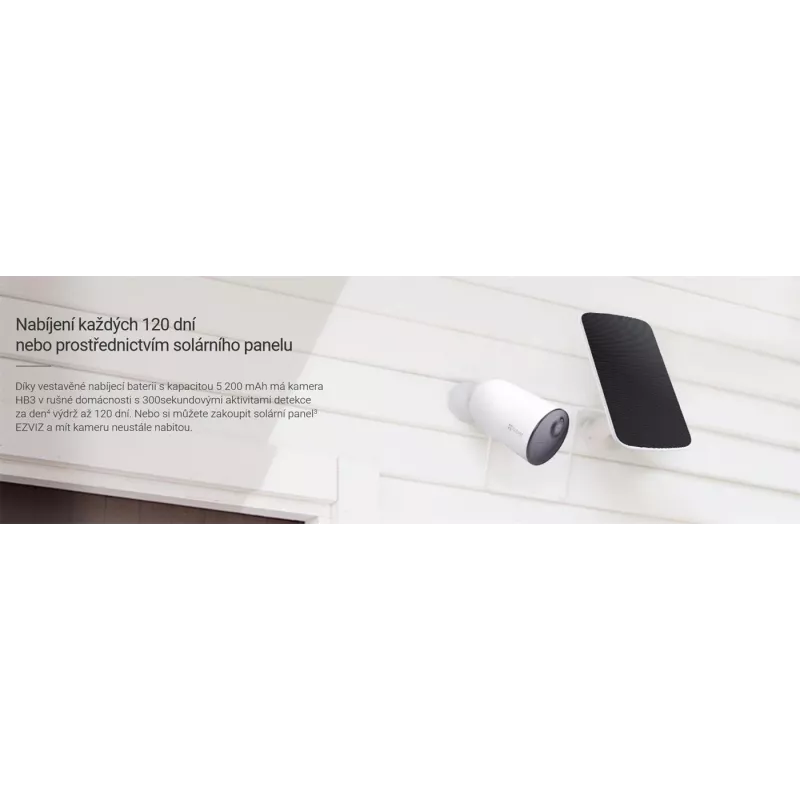 IP-Überwachungskamera EZVIZ HB3-Add-On Bullet 2304 x 1296 Pixel