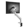 Ergo Office ER-405G Monitorhalterung Schreibtischmontage Schwenkbar Neigbar Drehbar 13–32 Zoll VESA Universal