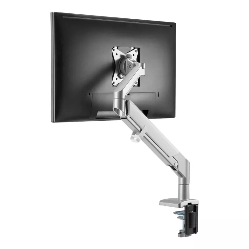 Ergo Office ER-405G Monitorhalterung Schreibtischmontage Schwenkbar Neigbar Drehbar 13–32 Zoll VESA Universal