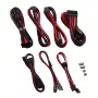 CableMod C-Series PRO RM Schwarz Label Netzteilkabel-Kit CM‑PCSR‑16P3KIT‑NKKR‑R — schwarz-rot ummantelte modulare PSU-Kabel