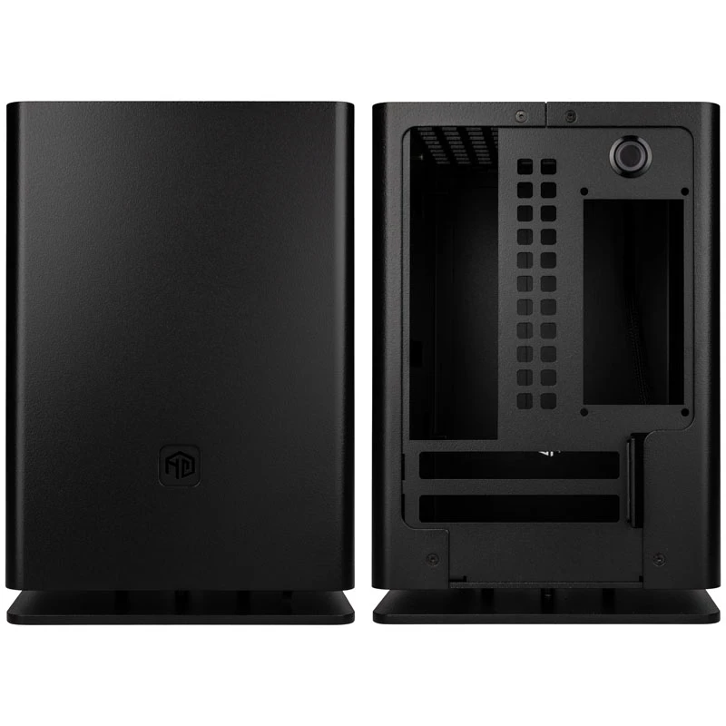 Computer-Gehäuse HGC Osmi 3.1 Mini-ITX-Gehäuse - Schwarz