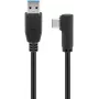 Microconnect USB3.1CA2A USB-Kabel USB 3.2 Gen 1 (3.1 Gen 1) 2 m USB A USB C Schwarz