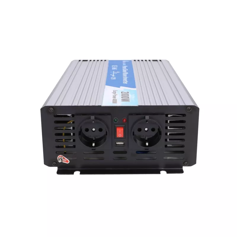 Extralink OPIP-2000W | Spannungswandler | Kfz 12V, 2000W reine Sinuswelle