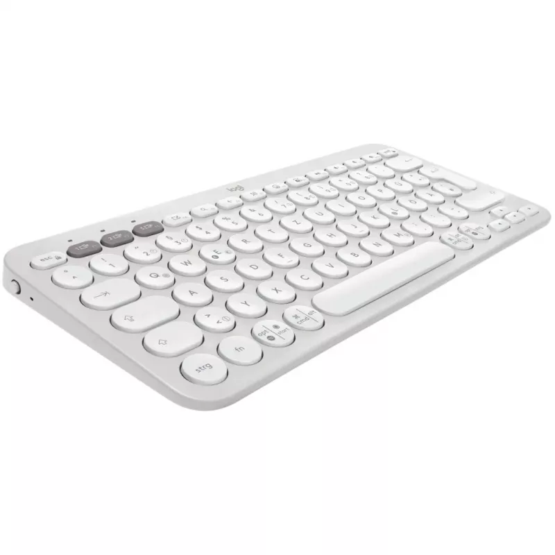 Logitech Pebble 2 Combo Set, Weiß, Kabellos, Deutsch, 920-012204