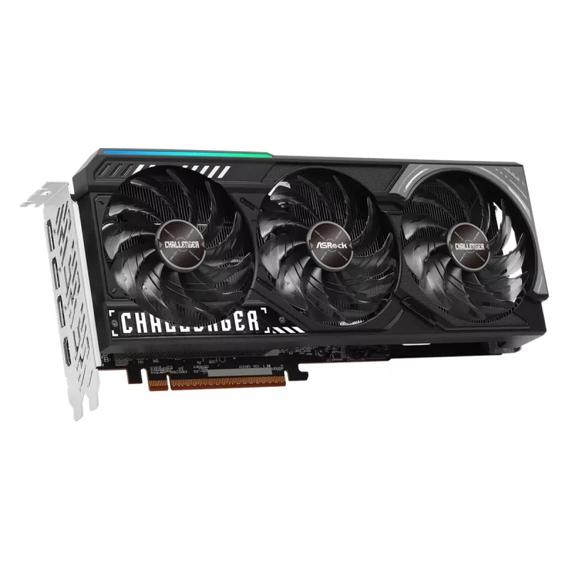 Grafikkarte ASRock Challenger Radeon RX 9070 — 16 GB GDDR6, 256-Bit, PCIe 5.0, 3x DisplayPort 2.1a + HDMI 2.1b