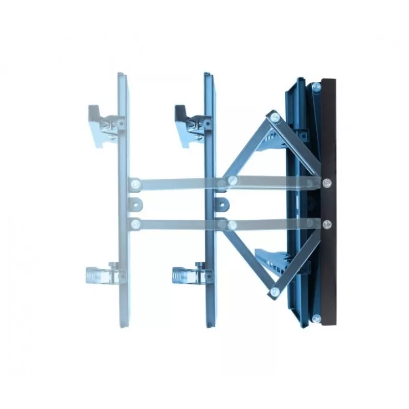 TV-Wandhalterung Esperanza TITAN für 26–70 Zoll (66–177,8 cm), neigbar ±15°, schwenkbar 120°, VESA bis 400×400, max. Traglast 55 kg, schwarz