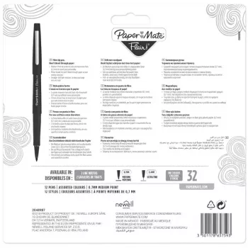 Filzstift Medium Papermate Flair 12 Stück