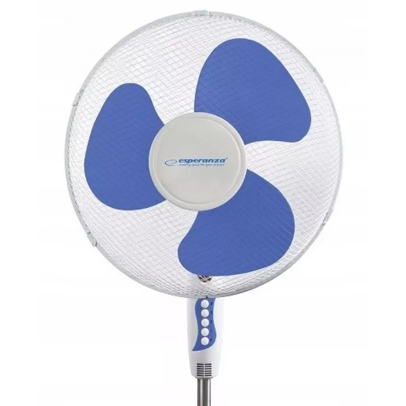 Haushalts-Ventilator ESPERANZA EHF001WB — 40 cm, 3 Geschwindigkeiten, Standgerät, höhenverstellbar, oszillierend