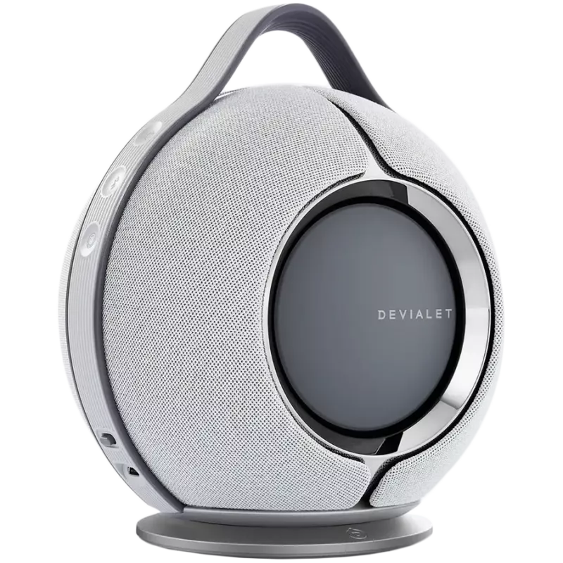 Devialet Mania Hellgrau mit Dock