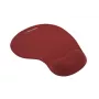 Mauspad ESPERANZA EA137R — rote Gel-Oberfläche, rutschfeste Basis, integrierte Handgelenkauflage
