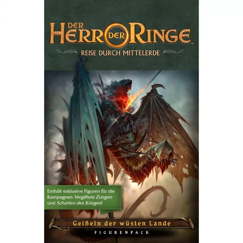 Asmodee Der Herr der Ringe: Fahrten in Mittelerde - Geißeln der Ödland-Erweiterung