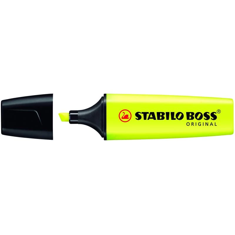 Marker STABILO BOSS Original Keilspitze Gelb