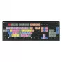 Logickeyboard LKB-EDIUS-A2PC-FR Tastatur Universal USB AZERTY Französisch Schwarz