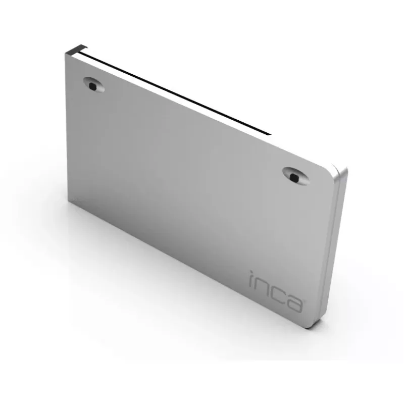 Wireless Tastatur Inca IBK-579BT Bluetooth 66 Tasten Metallic Silber