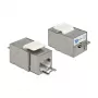 Keystone-Modul DELOCK 86404 – RJ-45 silber, 38,5 × 22,3 × 17,3 mm