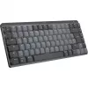 MX Mechanical Mini Minimalistische kabellose beleuchtete Tastatur - GRAPHIT - DEU - CLICKY Kabellos 1 USB