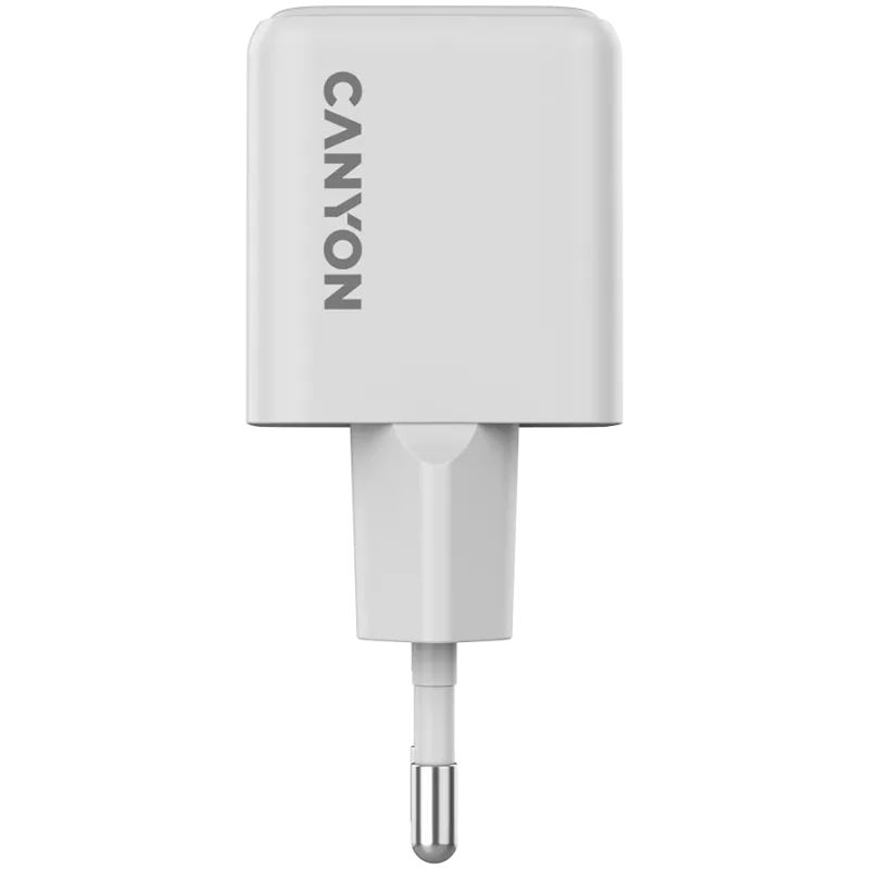 Canyon Charger CU20AC GaN 20W PD, 2-Port (USB-A/USB-C) WH retail (CNS-CUW20AC)