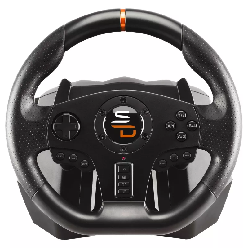 Subsonic SA5595-PC Gaming Controller Schwarz USB Lenkrad + Pedale
