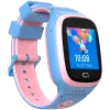 Canyon Kinderuhr ZEFIR KW-49 E-SIM 4G GPS WiFi Video Musik Spiele Englisch lernen, Pink&Blau
