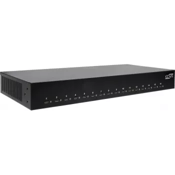 EXSYS EX-11017 16-Port USB Type-C Ladestation